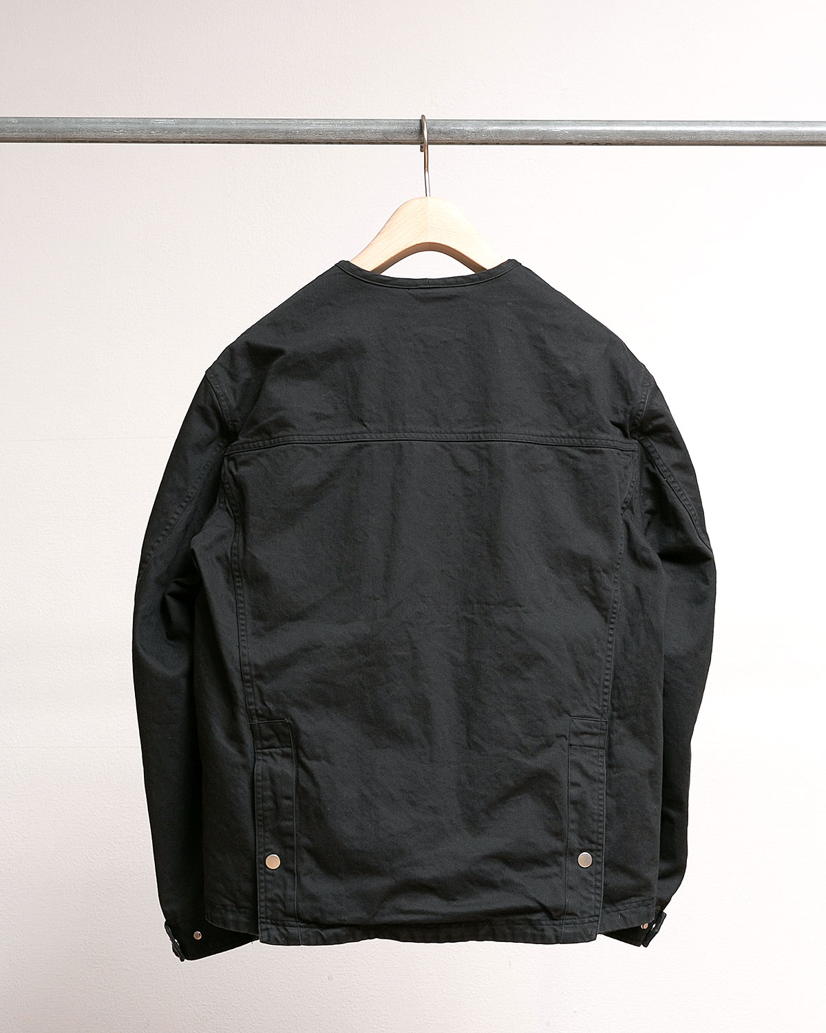 RIDER JACKET COTTON DRILL PIGMENT DYE WITH WINDSTOPPER