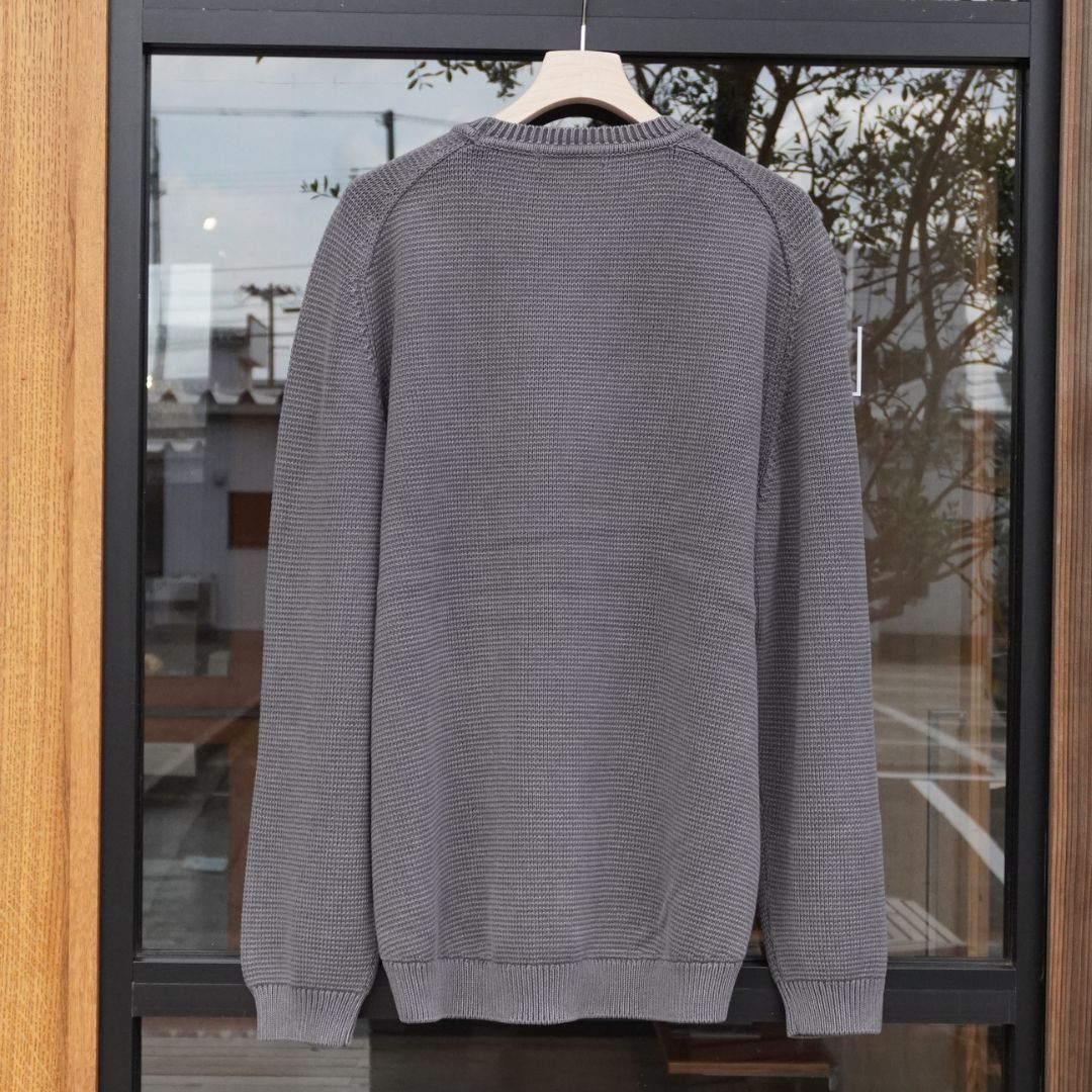 WORKER PULLOVER SWEATER COTTON YARN