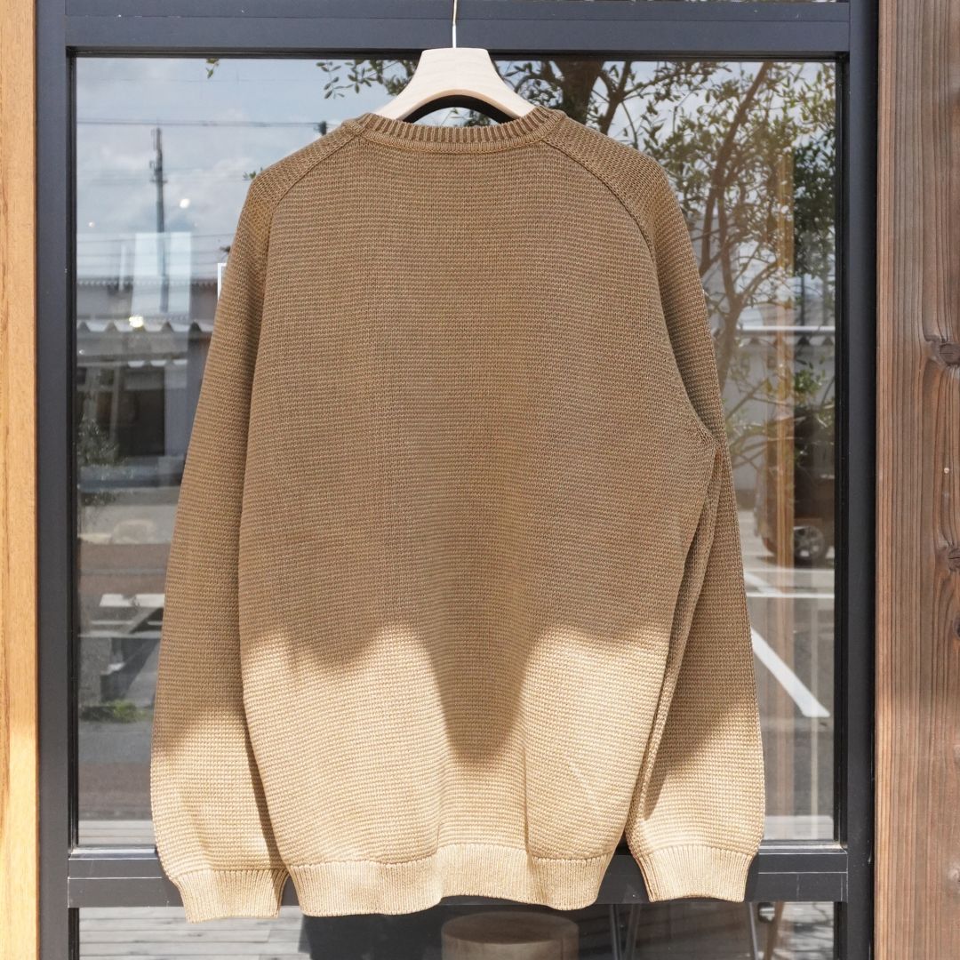 WORKER PULLOVER SWEATER COTTON YARN