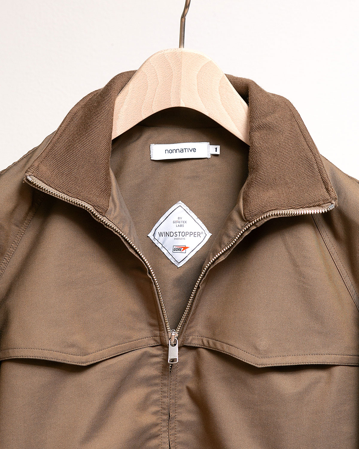 STRANGER BLOUSON P/C GABARDINE WITH WINDSTOPPER | nonnative | A(e
