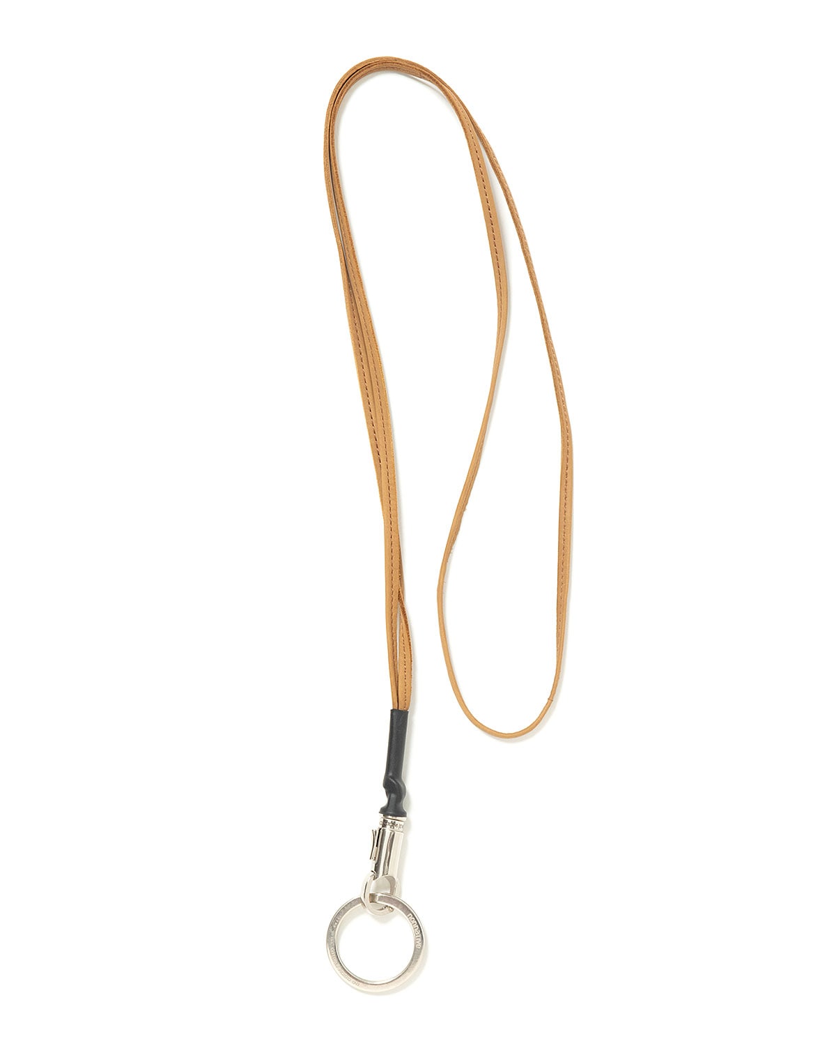 アクセサリー VOYAGER KEY RING WITH LEATHER STRAP VOYAGER KEY RING WITH LEATHER STRAP by END | PRODUCTS