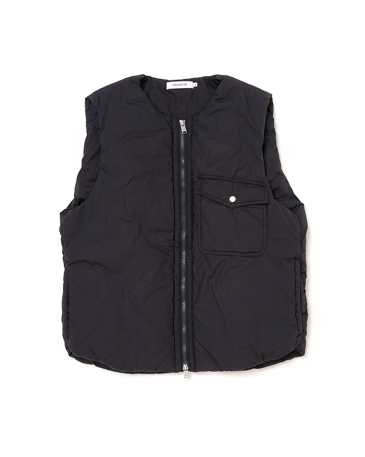 nonnative RIDER PUFF VEST Pliantex® 黒 nonnative RIDER PUFF VEST Pliantex® 黒