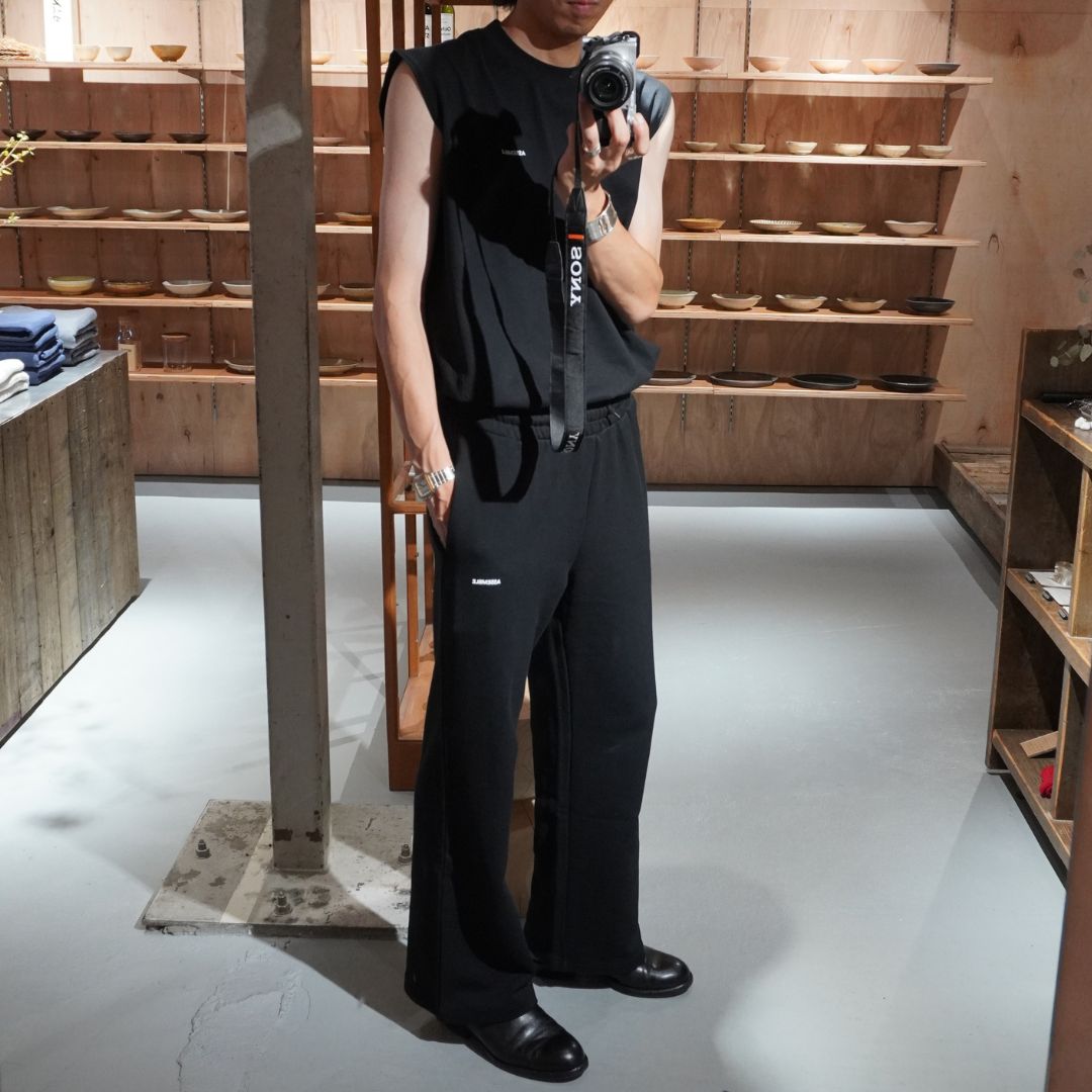 WIDE SWEAT PANTS 13.5OZ