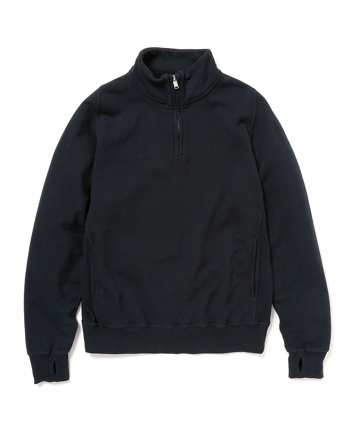 MARINER HALF ZIP PULLOVER COTTON SWEAT OVERDYED | nonnative | A(e
