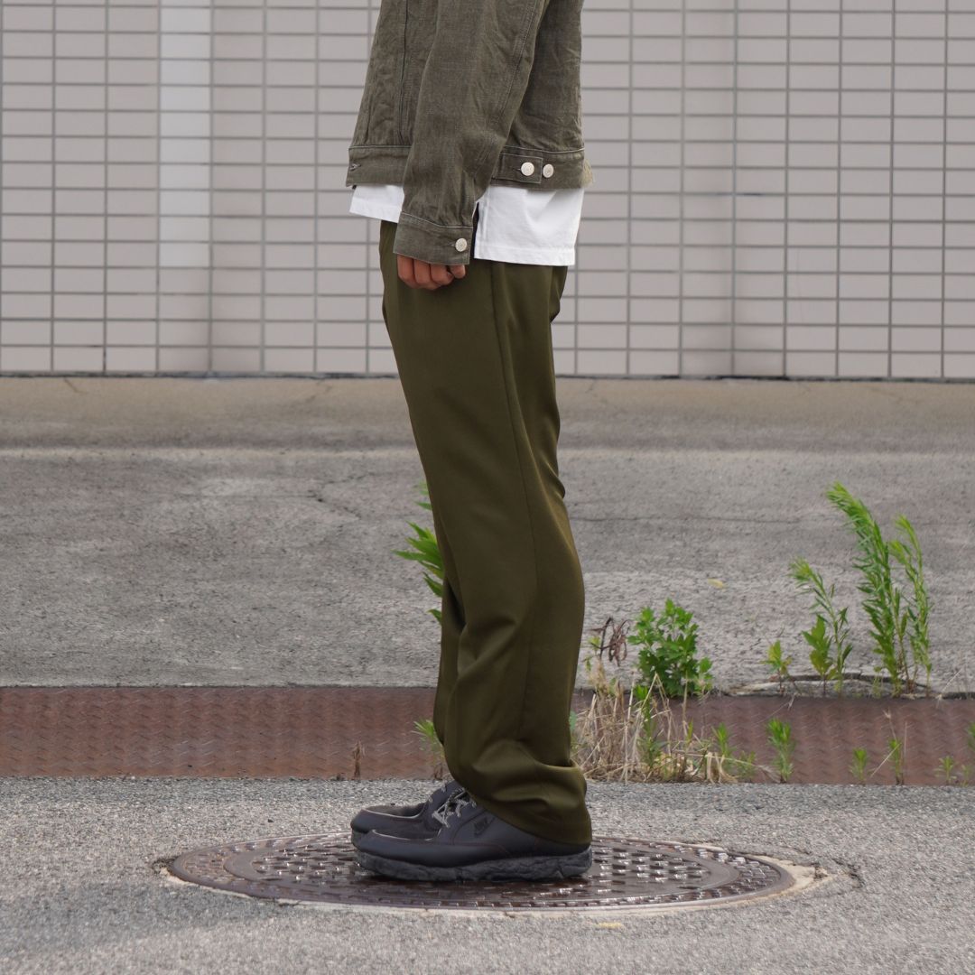 OFFICER EASY TROUSERS WOOL TWILL