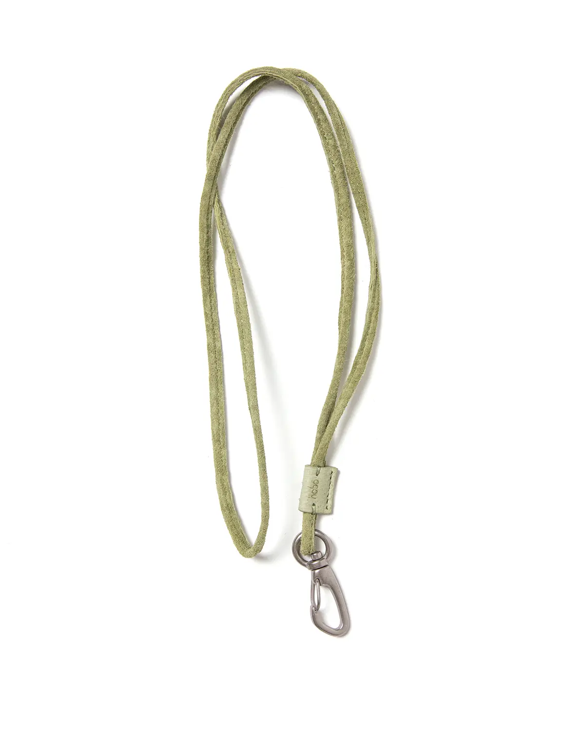 STRAP KEY RING SHORT with PIG SUEDE