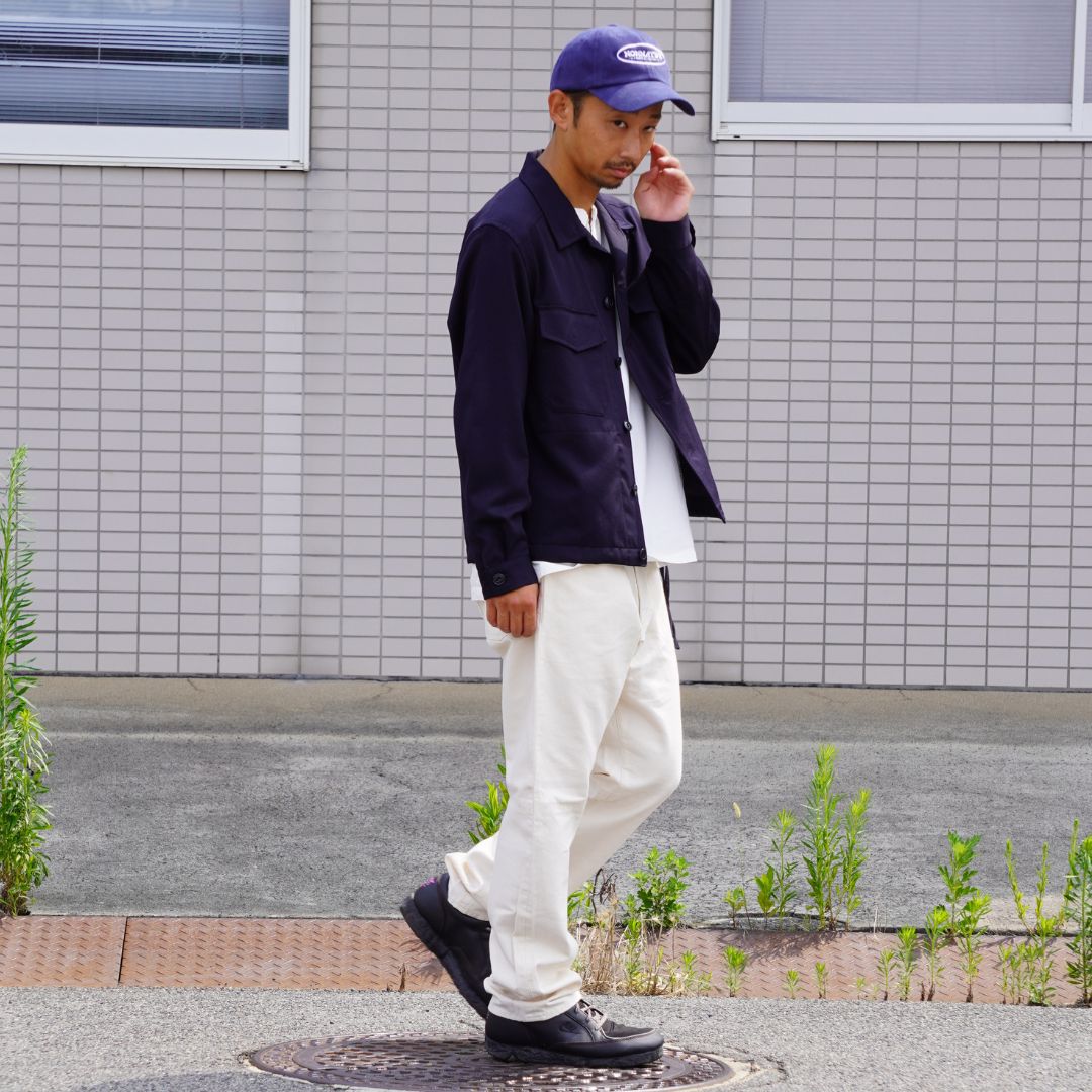 TRUCKER 5P JEANS COTTON OXFORD