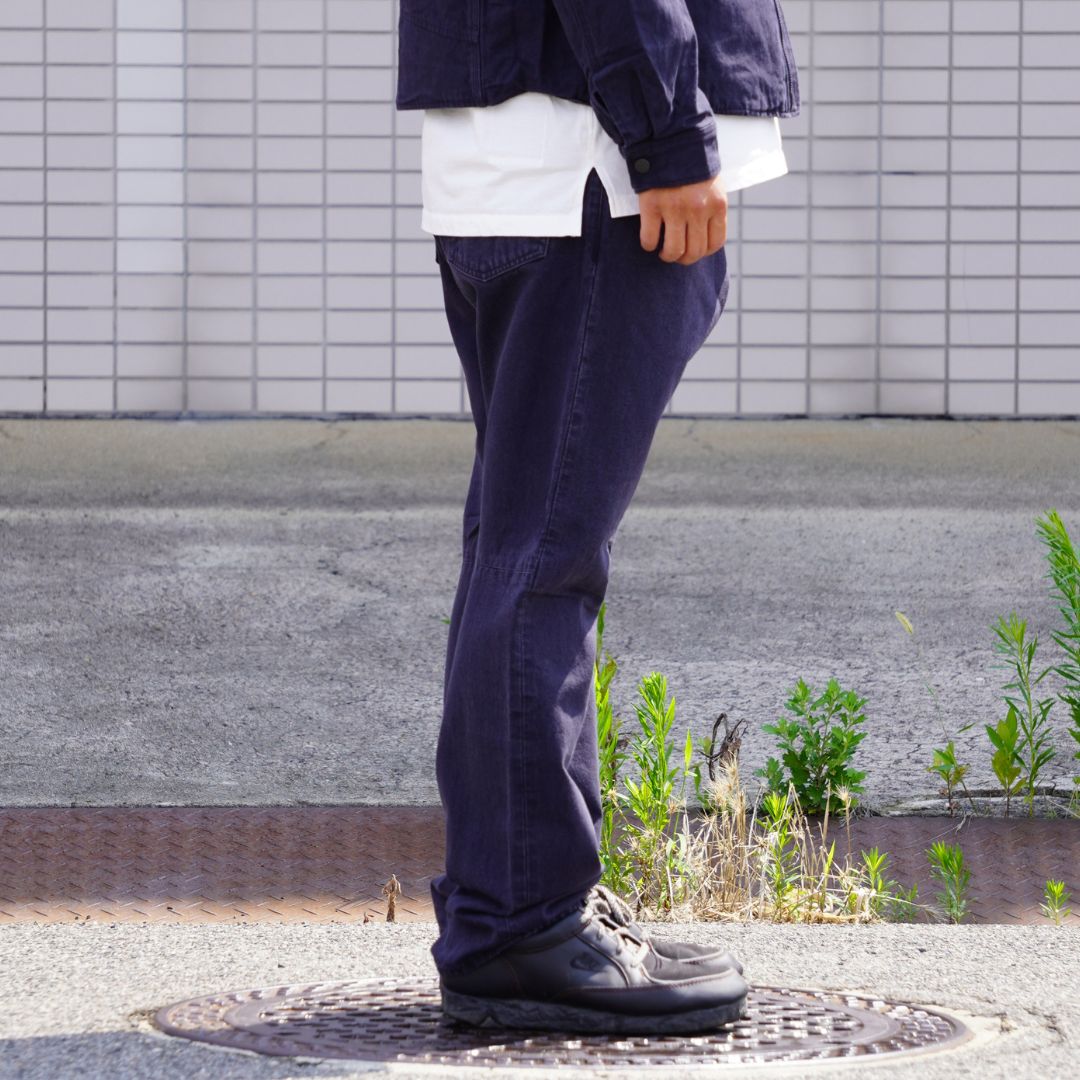 TRUCKER 5P JEANS COTTON OXFORD