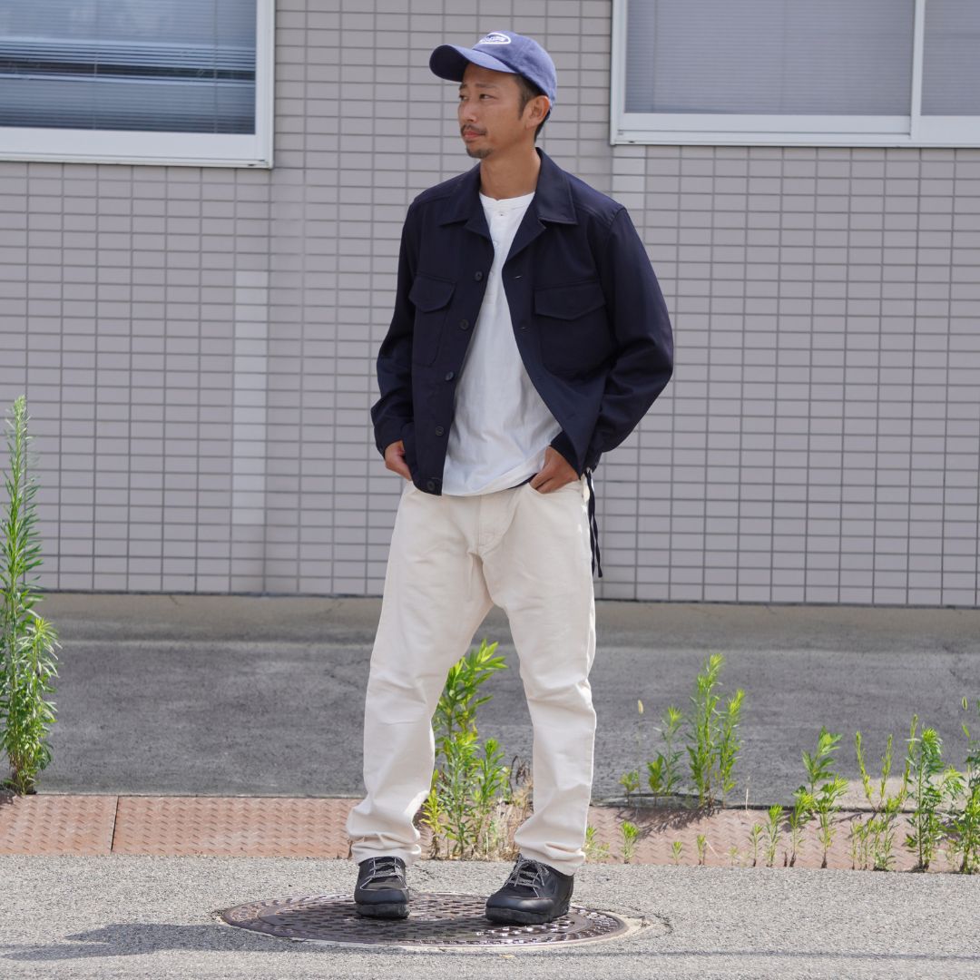 TRUCKER 5P JEANS COTTON OXFORD