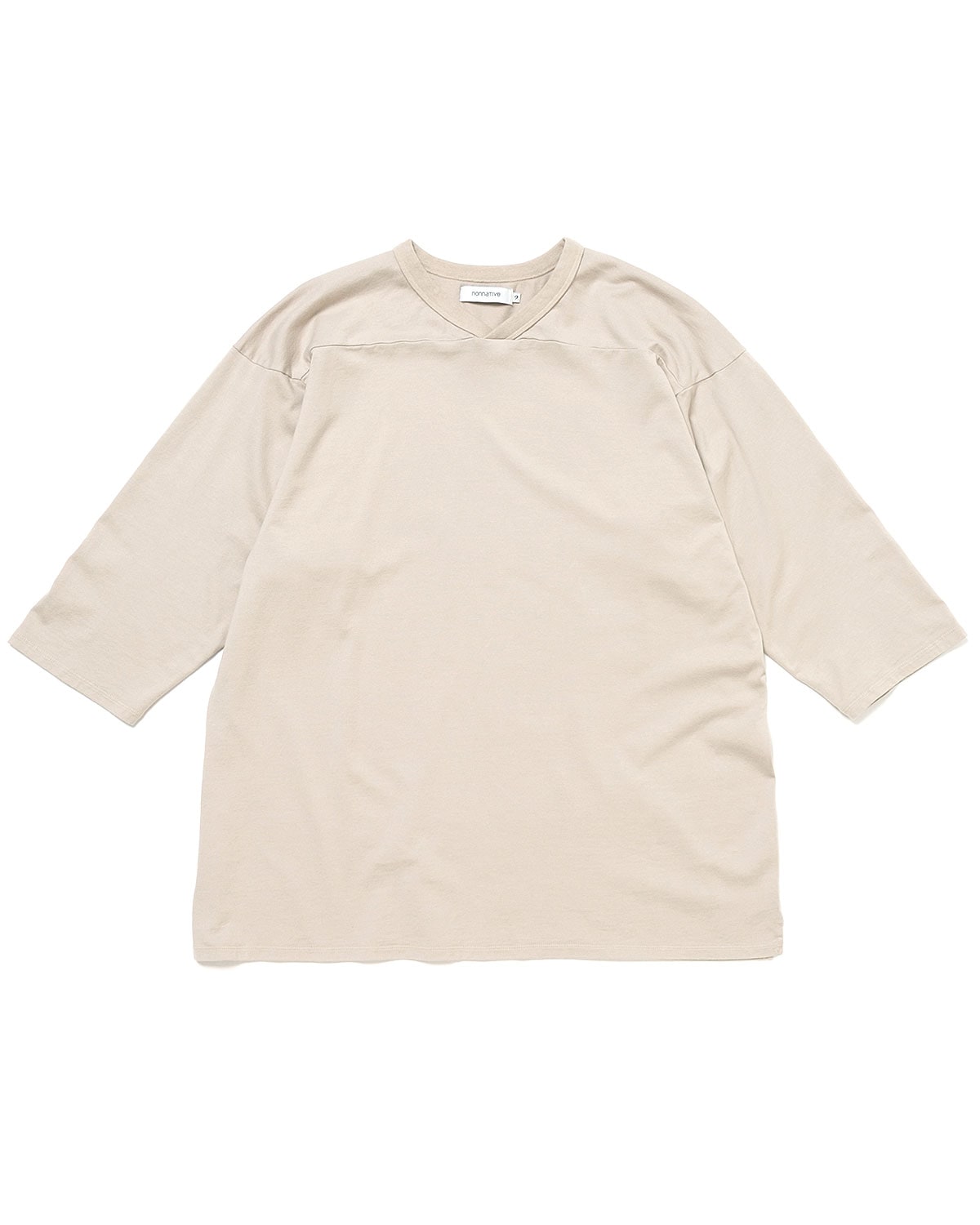 トップス nonnative COACH Q/S V-NECK TEE COTTON COACH Q/S V-NECK TEE BORDER COTTON JERSEY | nonnative | THE