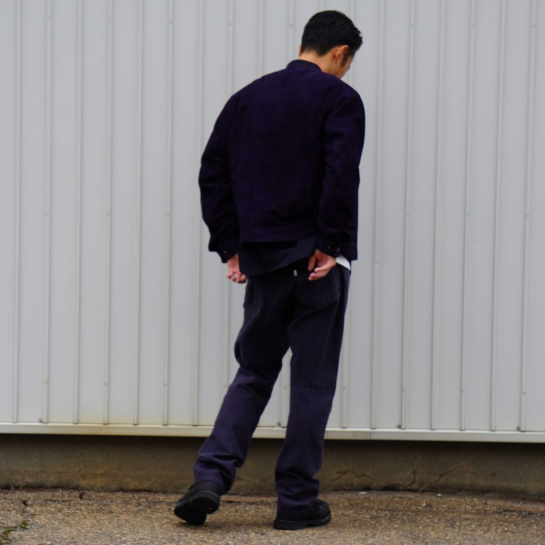 RIDER BLOUSON SHEEP NUBUCK LEATHER WITH WINDSTOPPER