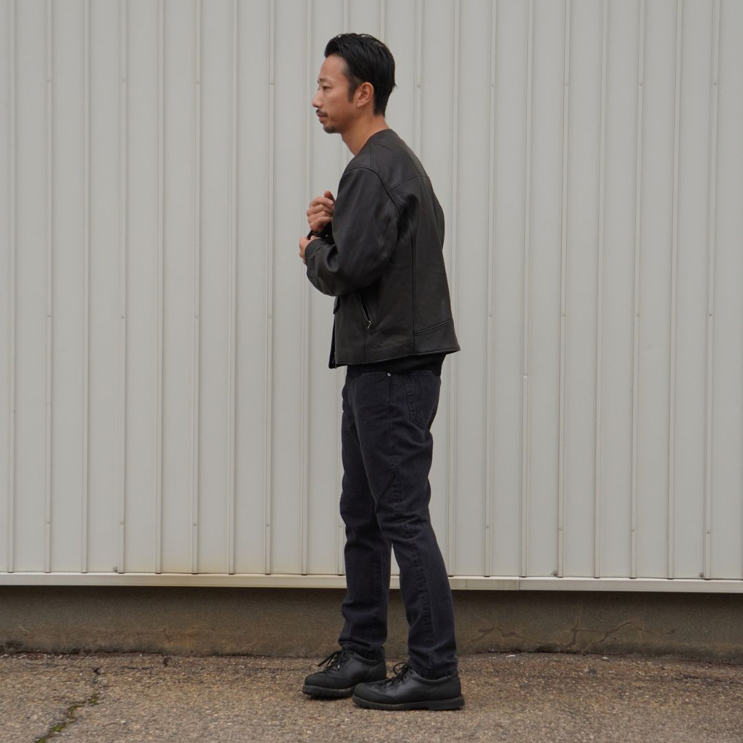 RIDER BLOUSON SHEEP LEATHER WITH WINDSTOPPER