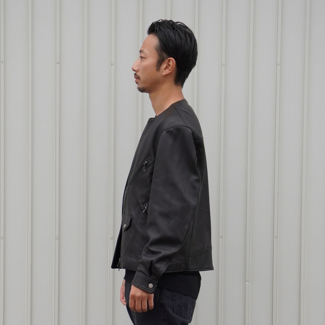RIDER BLOUSON SHEEP LEATHER WITH WINDSTOPPER