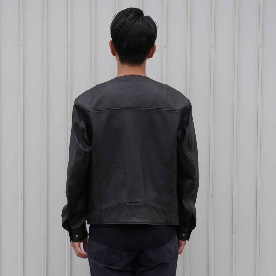 RIDER BLOUSON SHEEP LEATHER WITH WINDSTOPPER