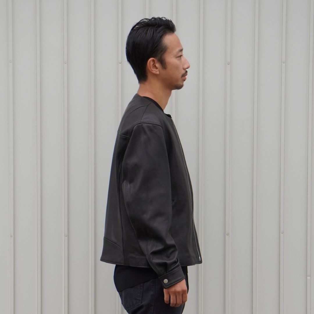 RIDER BLOUSON SHEEP LEATHER WITH WINDSTOPPER