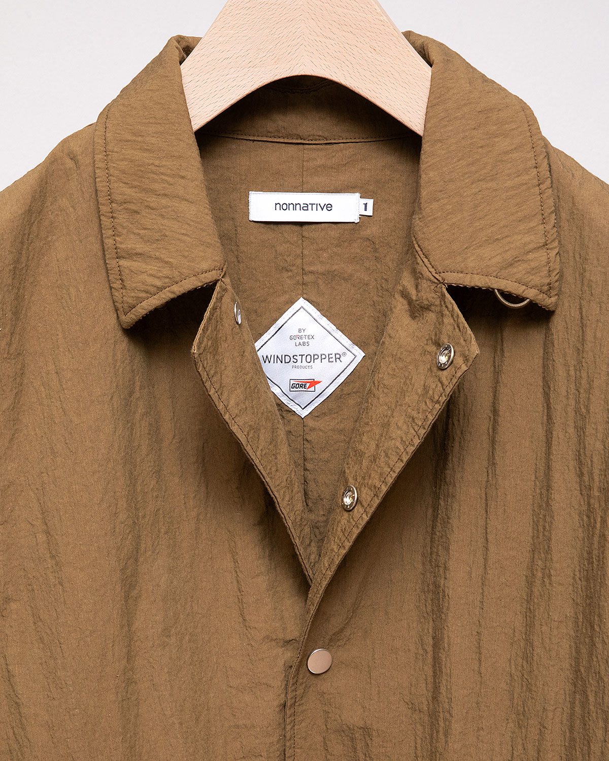 COACH JACKET C/N WEATHER WITH WINDSTOPPER | nonnative | A(e)_STORE