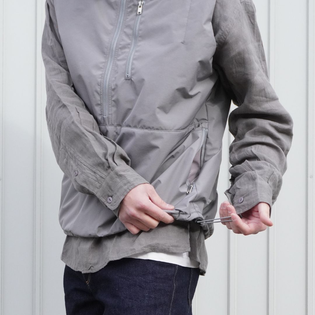 HIKER PULLOVER PUFF VEST POLYESTER MINI RIPSTOP WINDSTOPPER 3L