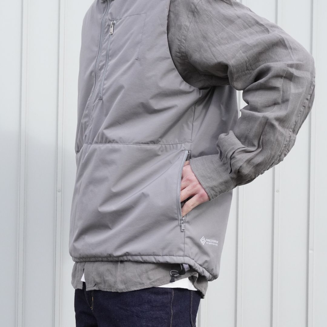 HIKER PULLOVER PUFF VEST POLYESTER MINI RIPSTOP WINDSTOPPER 3L