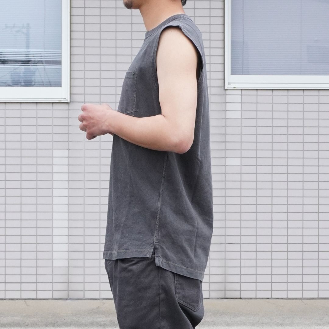 nonnative DWELLER N/S TEE PIGMENT DYE 灰 DWELLER N/S TEE COTTON JERSEY PIGMENT DYE | nonnative | A(e)_STORE