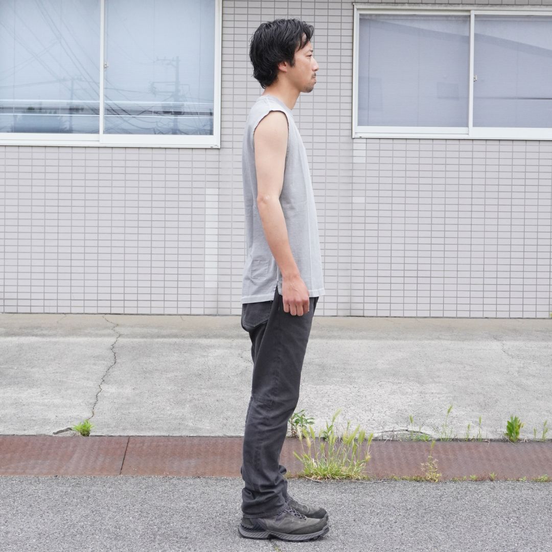 nonnative DWELLER N/S TEE PIGMENT DYE 灰 DWELLER N/S TEE COTTON JERSEY PIGMENT DYE | nonnative | A(e)_STORE