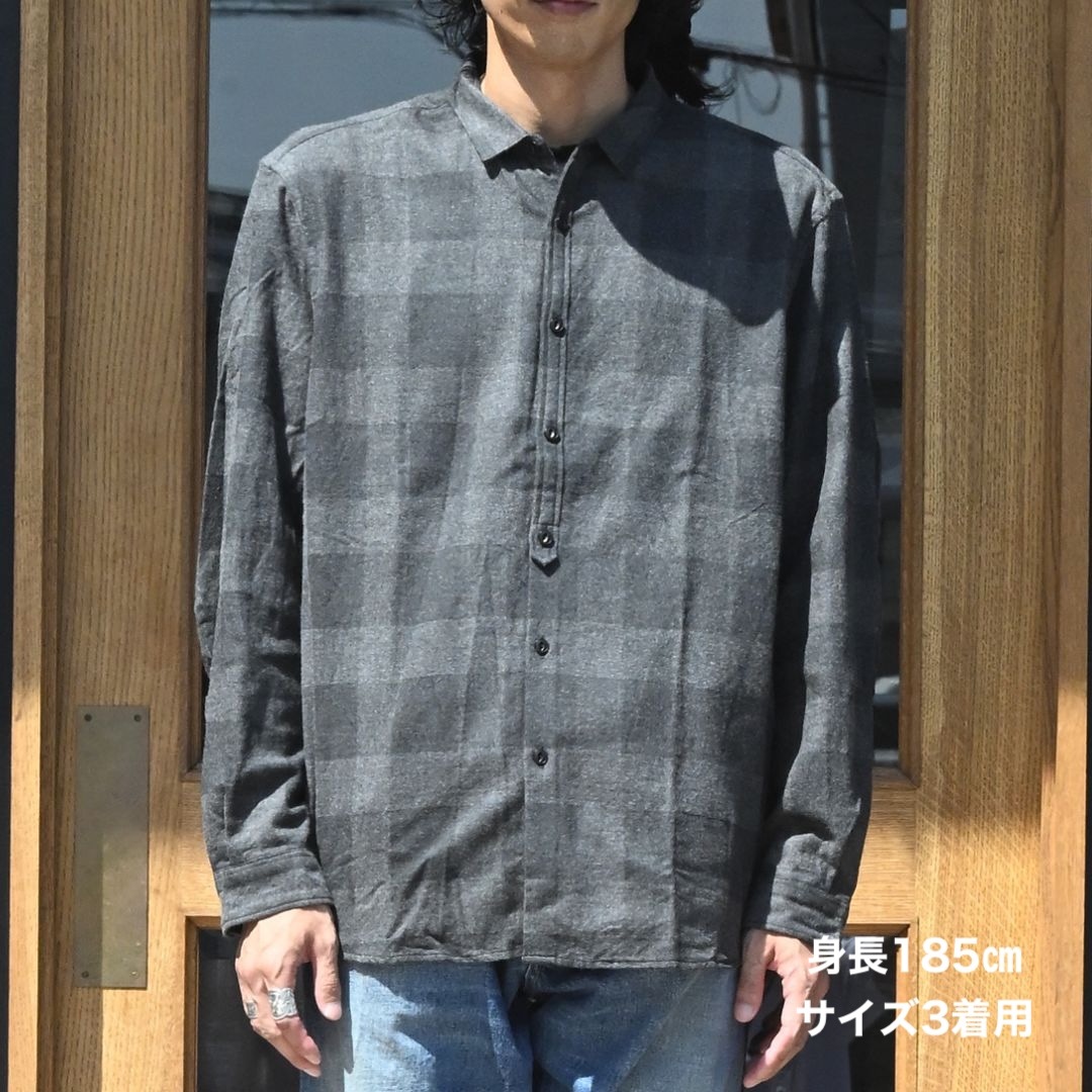 STRANGER SHIRT C/W FLANNEL BLOCK CHECK