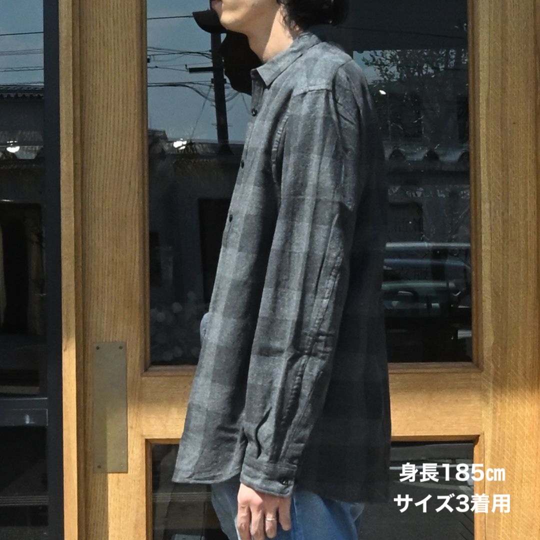 STRANGER SHIRT C/W FLANNEL BLOCK CHECK