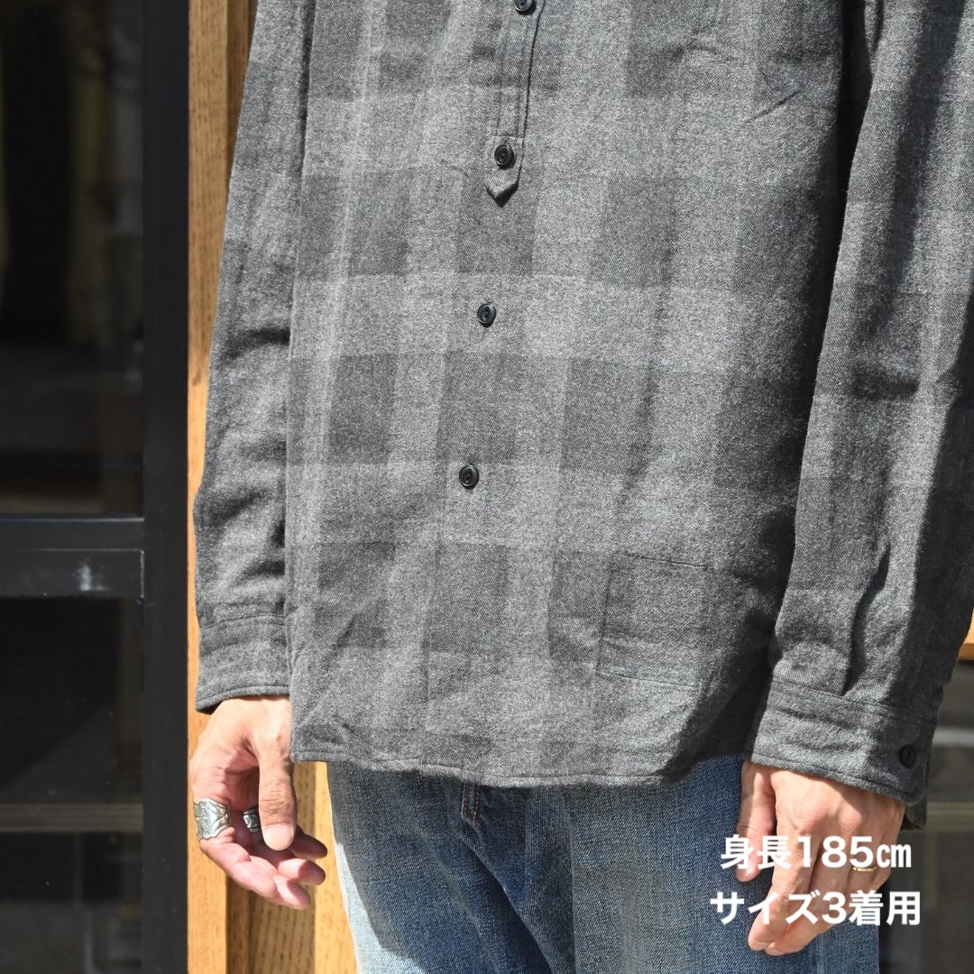 STRANGER SHIRT C/W FLANNEL BLOCK CHECK