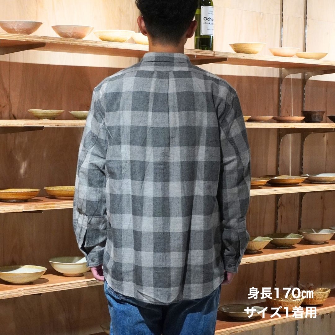 STRANGER SHIRT C/W FLANNEL BLOCK CHECK