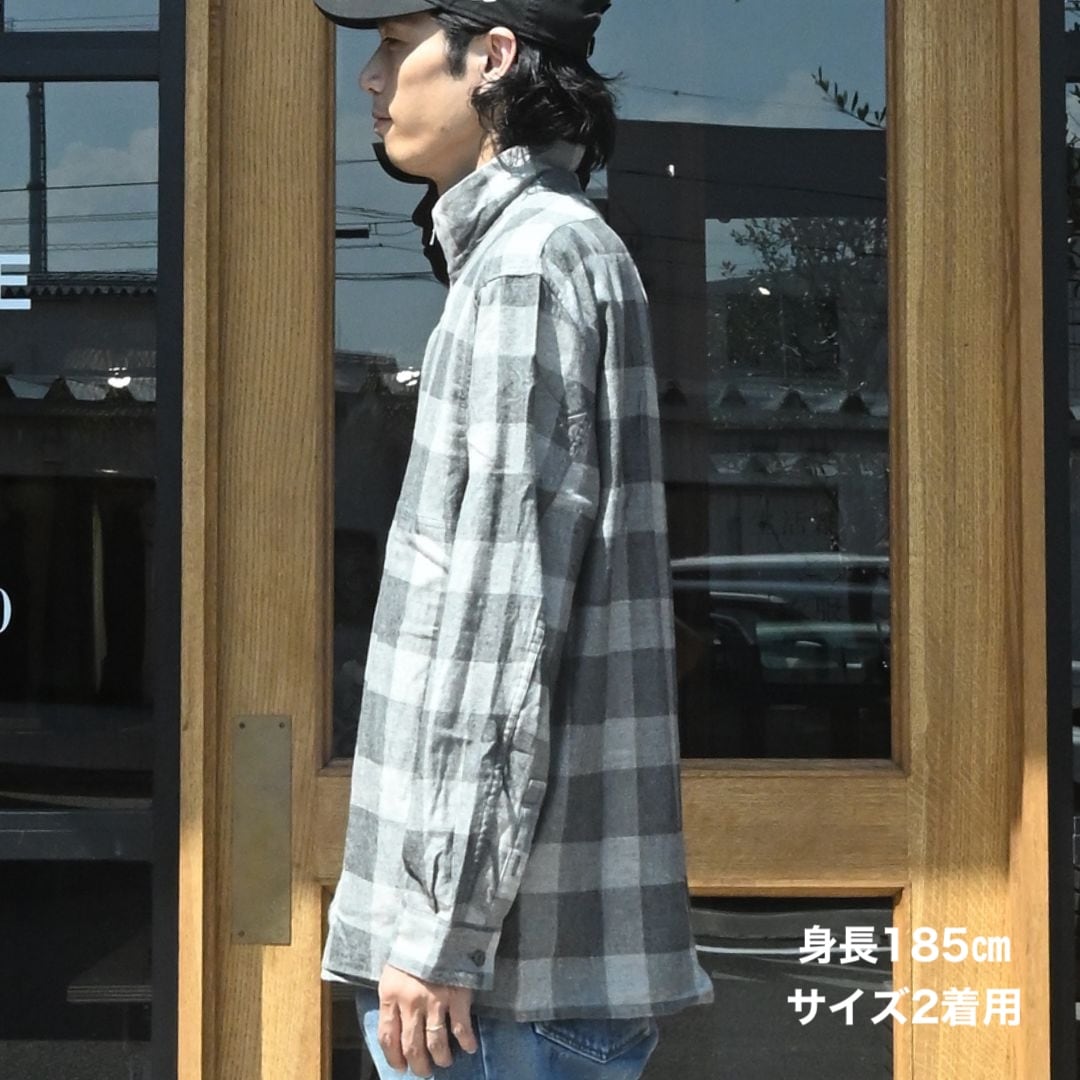 MARINER PULLOVER SHIRT JACKET C/W FLANNEL BLOCK CHECK