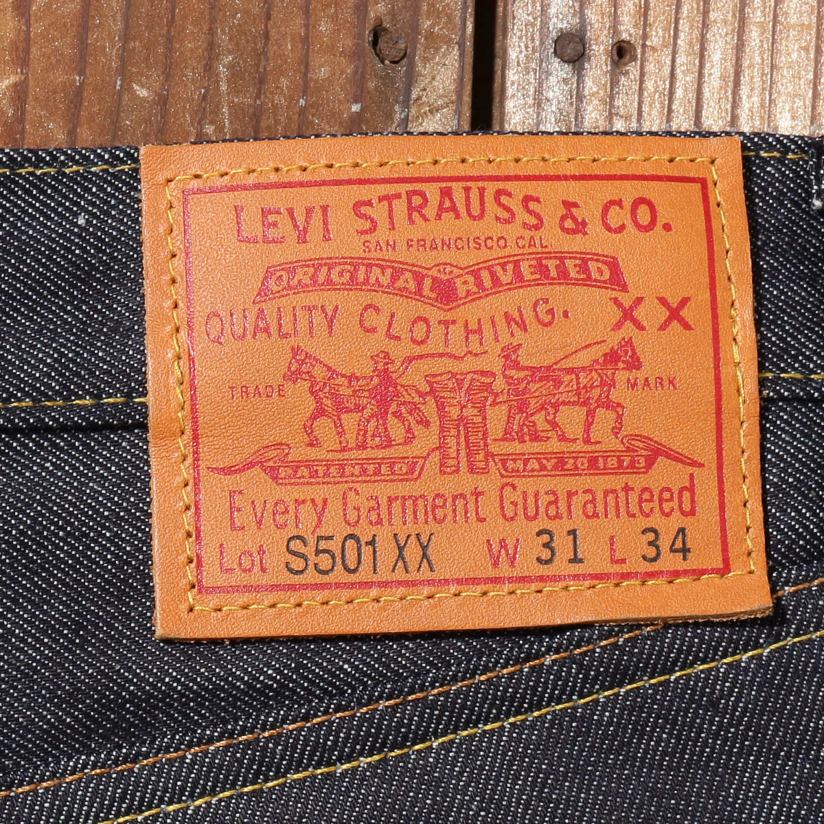 LEVI'S VINTAGE CLOTHING 1944 501 ORIGINAL ジーンズ リジッド