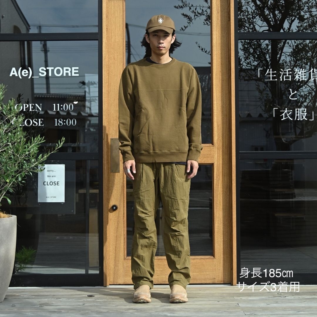 nonnative DWELLER CREW PULLOVER ポーラテック 茶 nonnative Dweller Crew Pullover C/P/R Sweat Charcoal | HAVEN