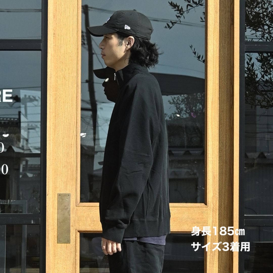 MARINER HALF ZIP PULLOVER COTTON SWEAT