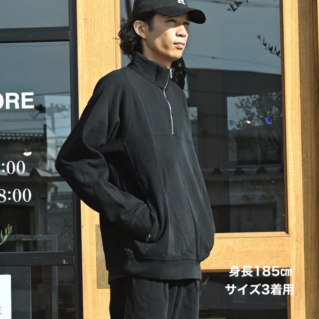 MARINER HALF ZIP PULLOVER COTTON SWEAT | nonnative | A(e)_STORE