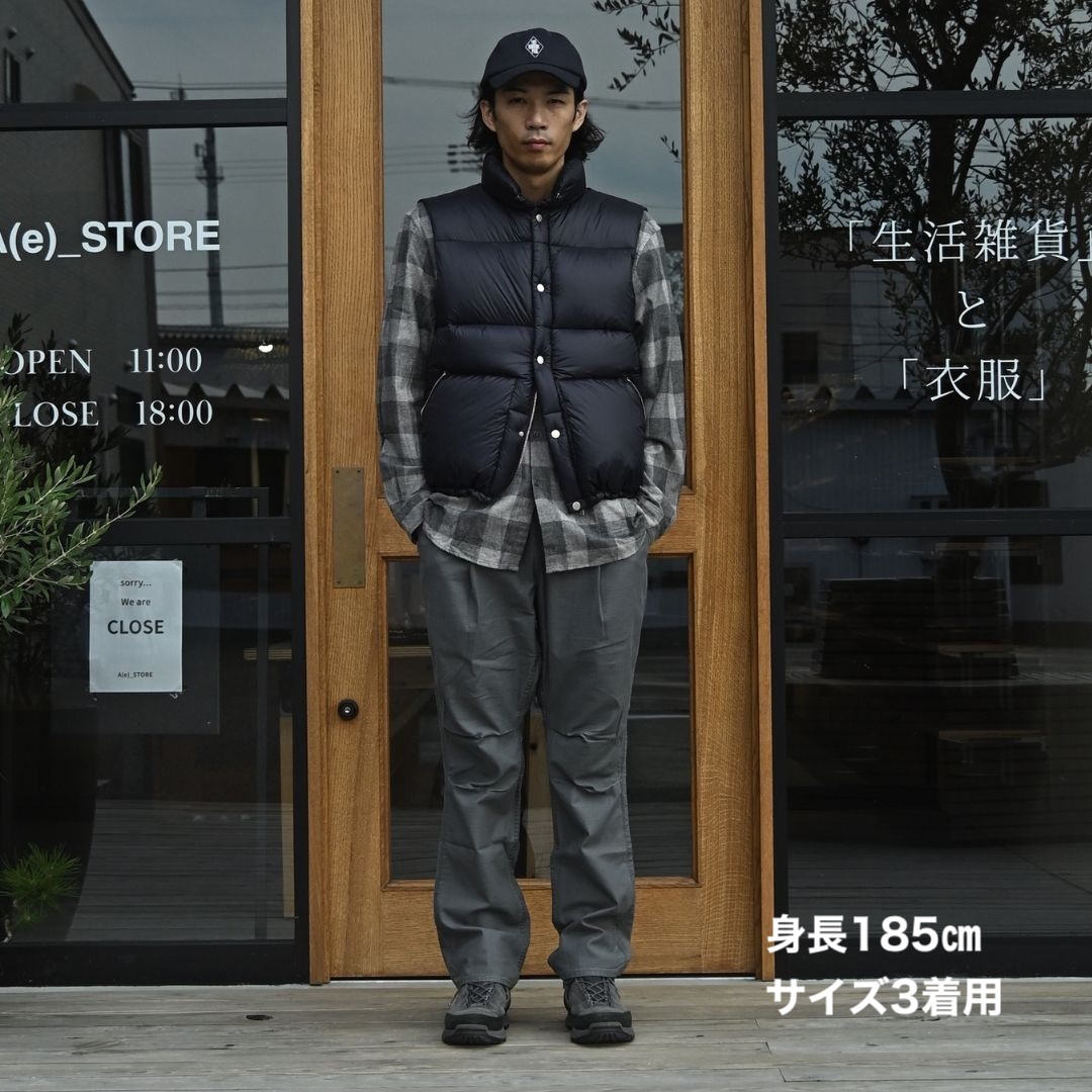 HIKER EASY PANTS COTTON BACKSATIN PIGMENT DYE