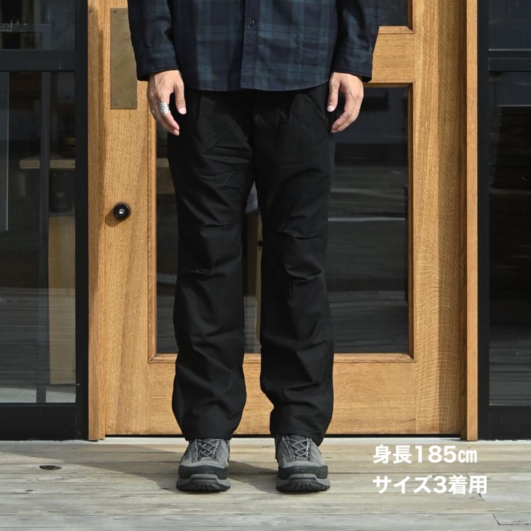 HIKER EASY PANTS COTTON BACKSATIN PIGMENT DYE