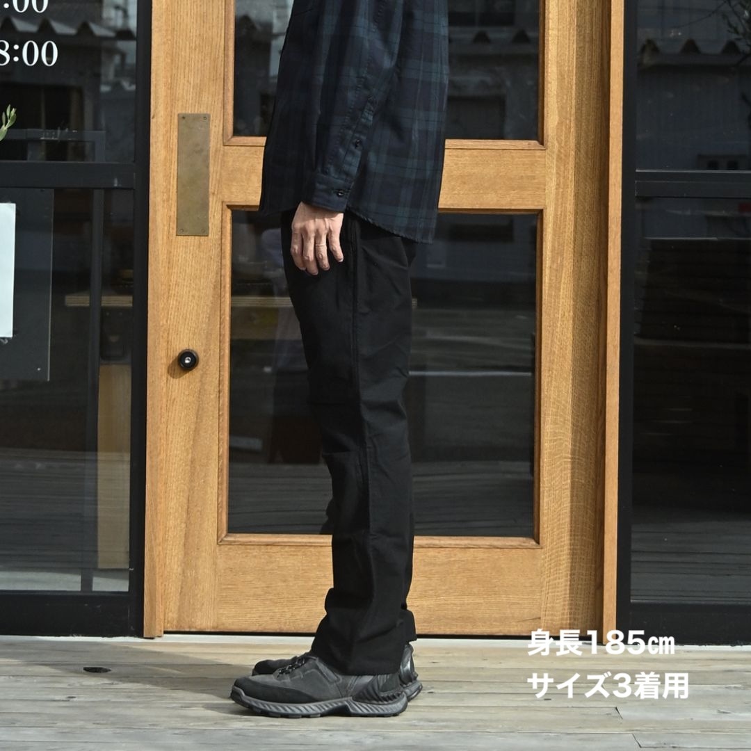 HIKER EASY PANTS COTTON BACKSATIN PIGMENT DYE