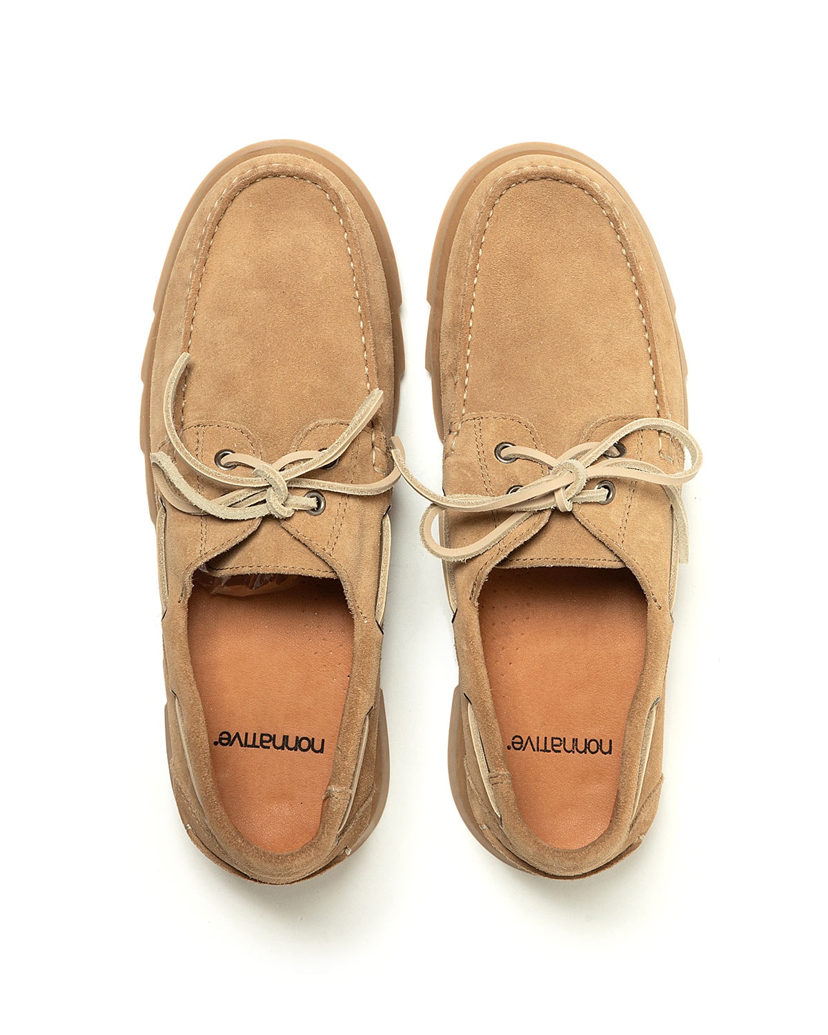 OFFICER DECK SHOES COW LEATHER | nonnative | A(e)_STORE