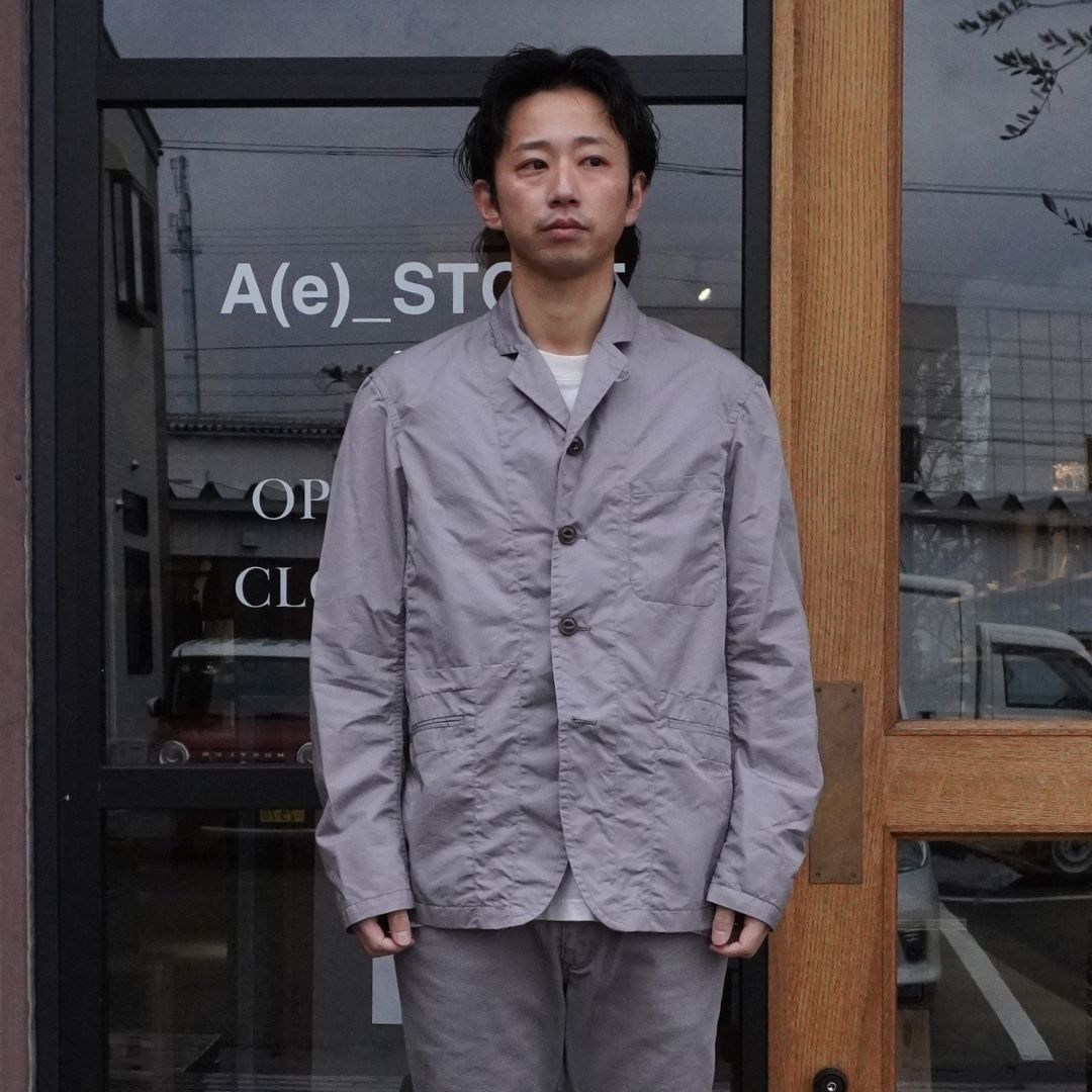 OFFICER 5B JACKET C/N GABARDINE PIGMENT DYE