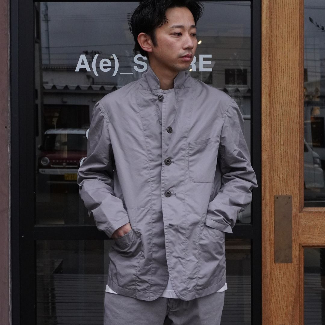 OFFICER 5B JACKET C/N GABARDINE PIGMENT DYE
