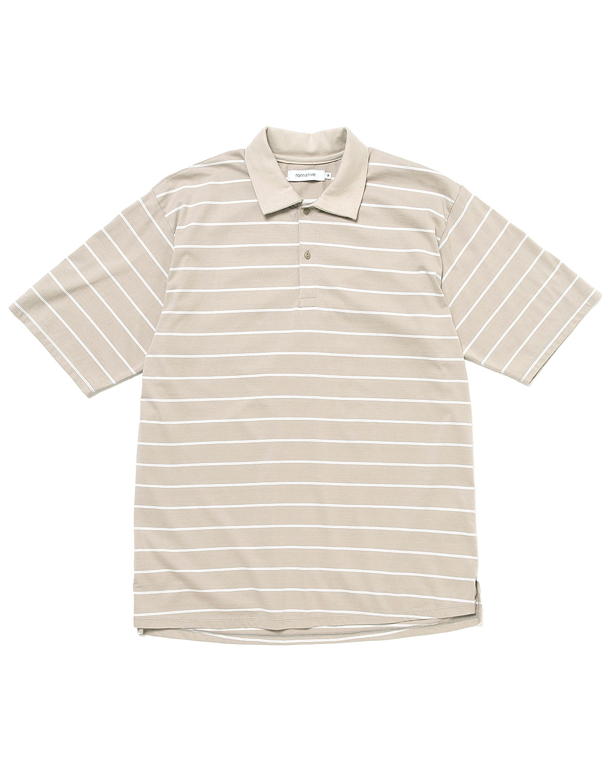 OFFICER S/S POLO SHIRT BORDER COTTON JERSEY