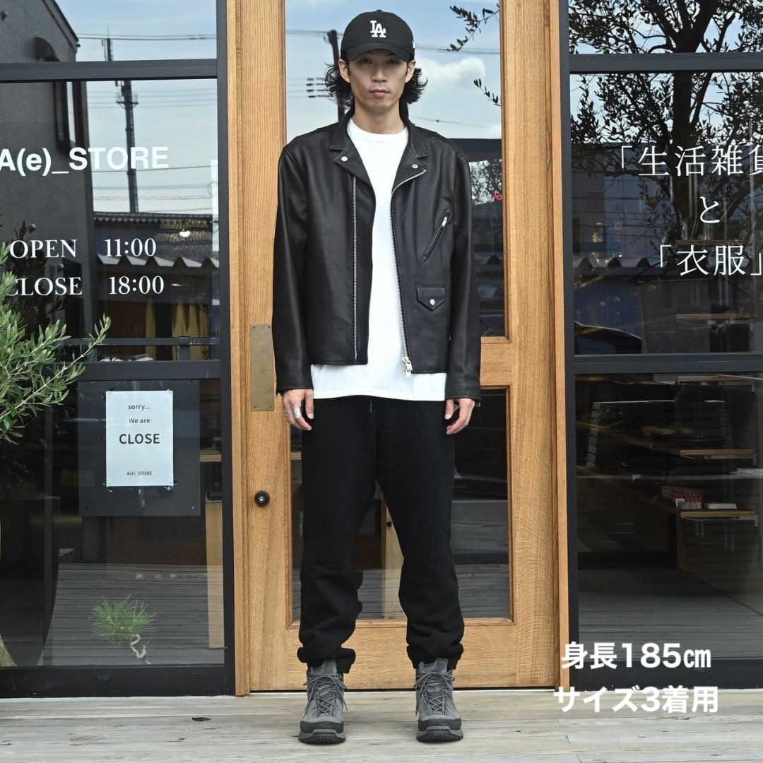 RIDER BLOUSON COW LEATHER WITH WINDSTOPPER | nonnative | A(e