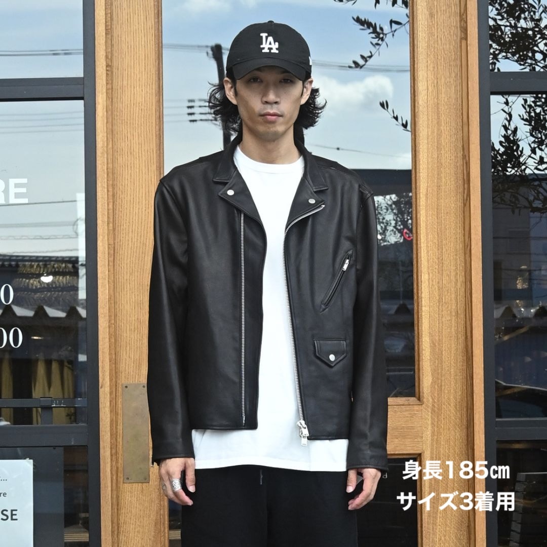 【nonnative】RIDER BLOUSON COW LEATHER RIDER BLOUSON COW LEATHER WITH WINDSTOPPER | nonnative | A(e