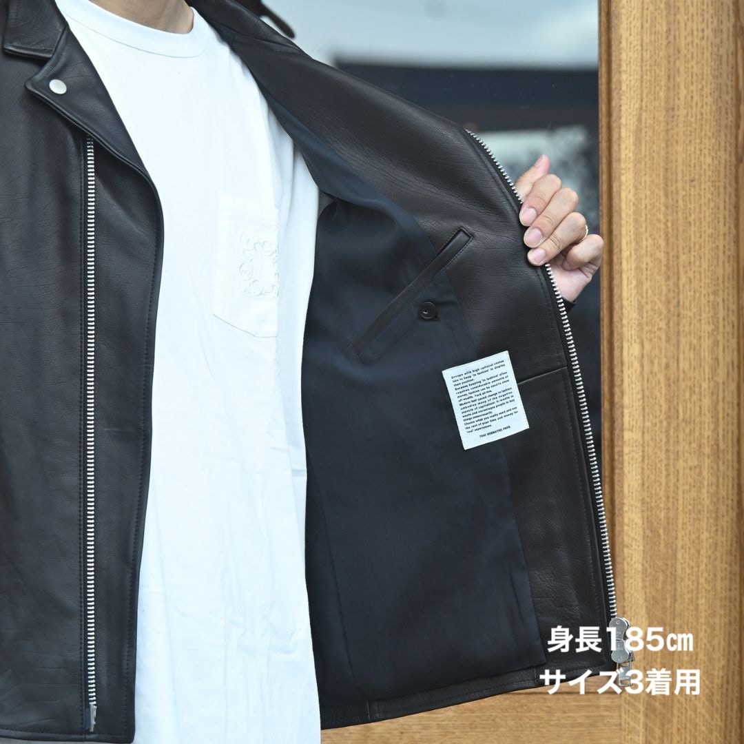 【nonnative】RIDER BLOUSON COW LEATHER ノンネイティブ レザージャケット RIDER BLOUSON COW LEATHER