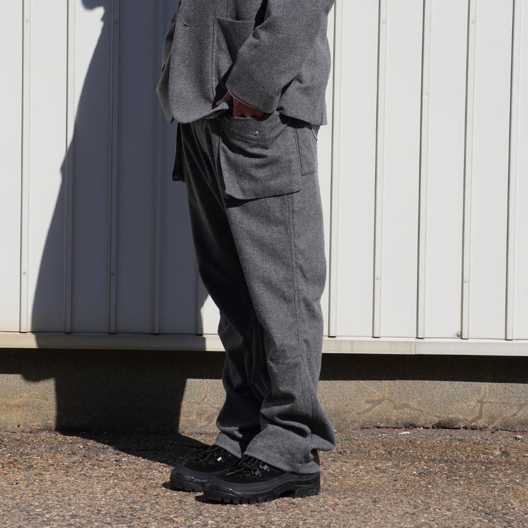 TROOPER 4P TROUSERS WOOL CASHMERE OXFORD