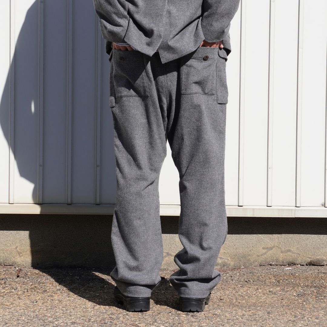 TROOPER 4P TROUSERS WOOL CASHMERE OXFORD