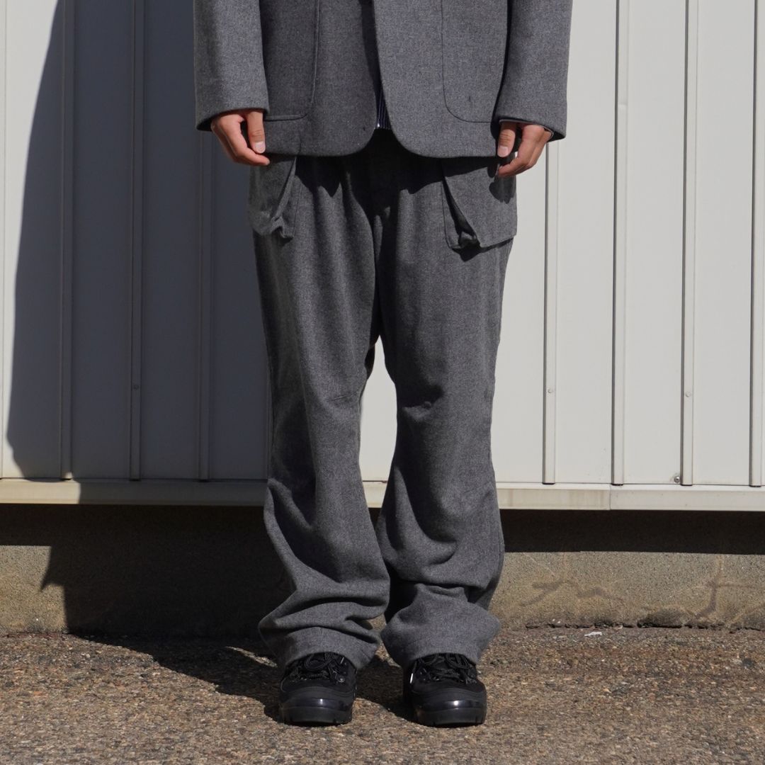 TROOPER 4P TROUSERS WOOL CASHMERE OXFORD