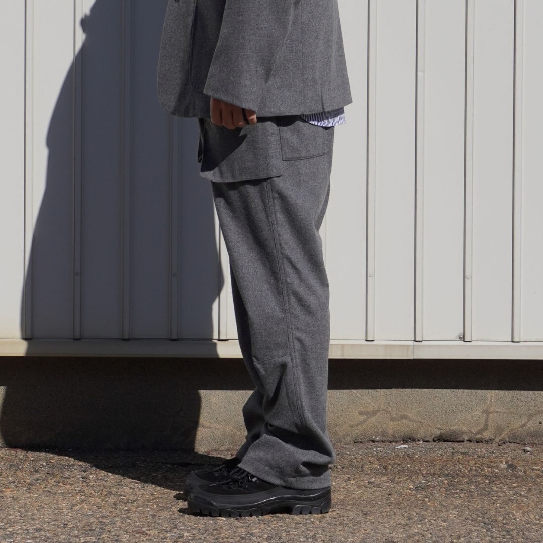 TROOPER 4P TROUSERS WOOL CASHMERE OXFORD