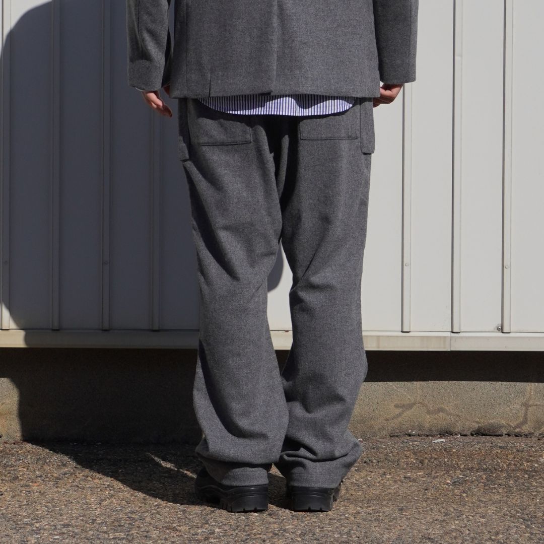TROOPER 4P TROUSERS WOOL CASHMERE OXFORD