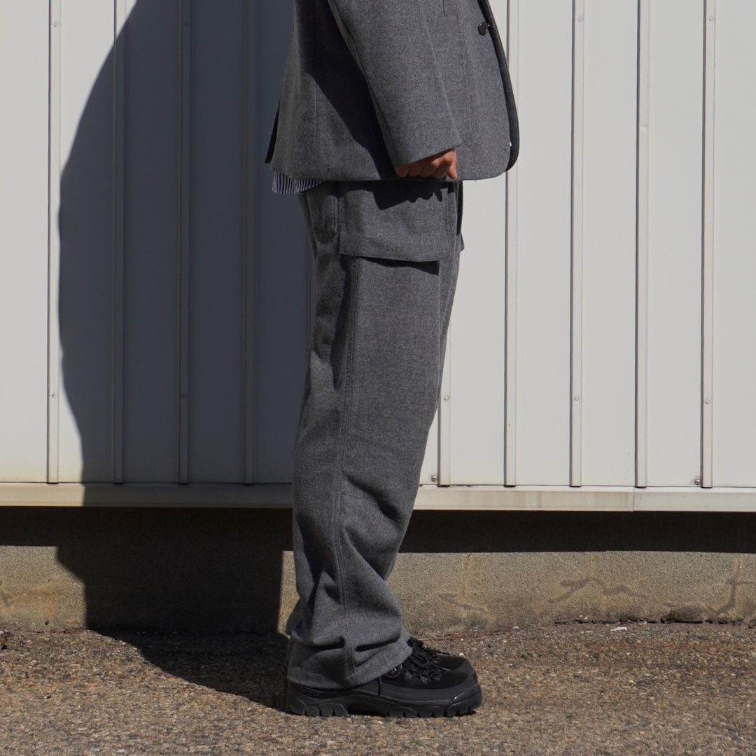 TROOPER 4P TROUSERS WOOL CASHMERE OXFORD