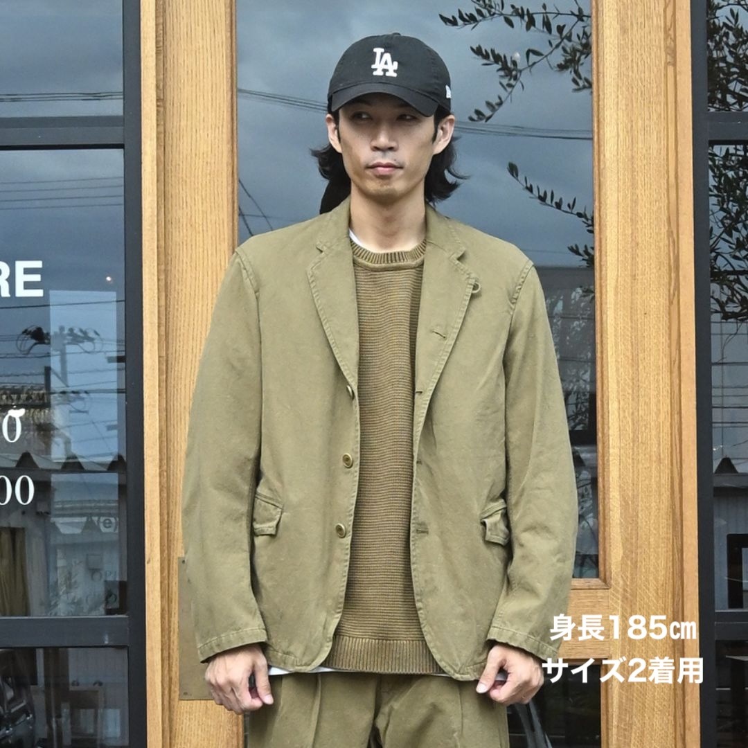 ジャケット・アウター nonnative OFFICER 5B JACKET OFFICER 5B JACKET C/Li CANVAS SULFUR DYE | nonnative | A(e)_